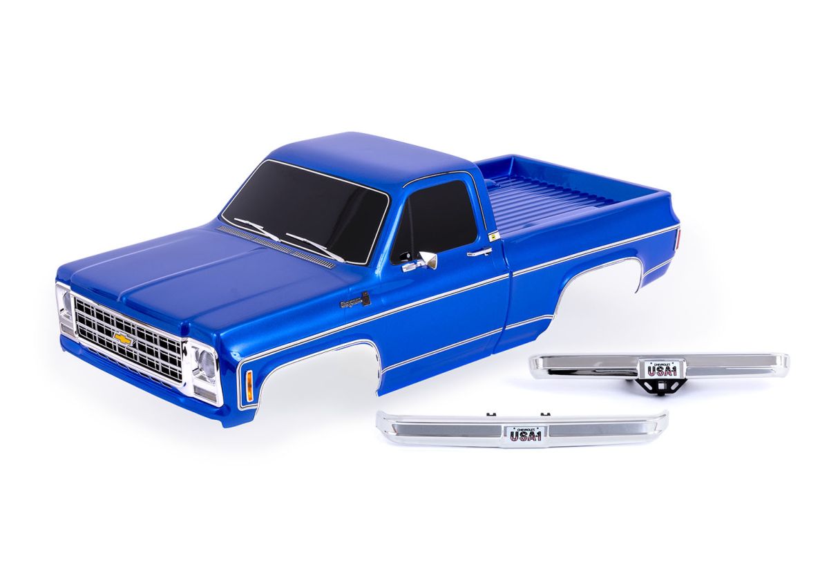 Traxxas 9212-BLUE Chevrolet K10 Blue Body