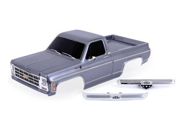 Traxxas 9212-SLVR Chevrolet K10 Silver Body
