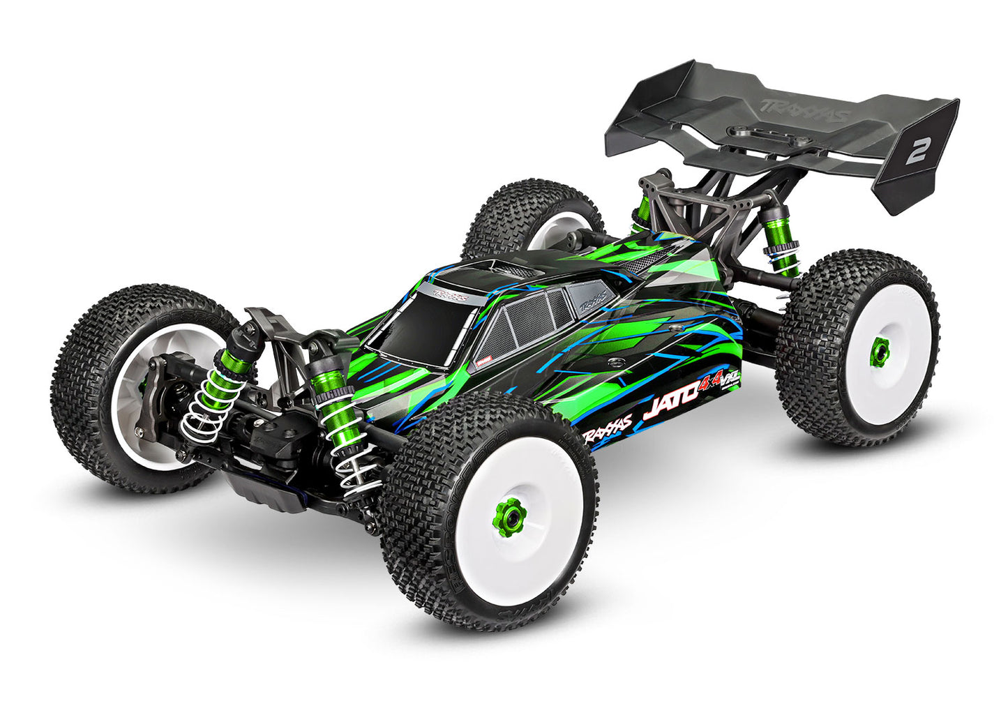 Traxxas Jato® 4x4 VXL 1/8 Brushless Electric Racing Buggy Green