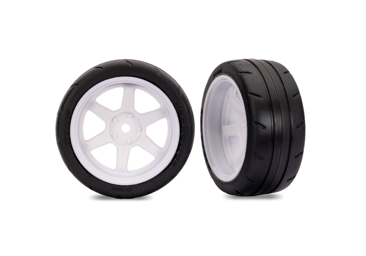 Traxxas 9378-WHT 1.9" Rear Wheels Response Tires