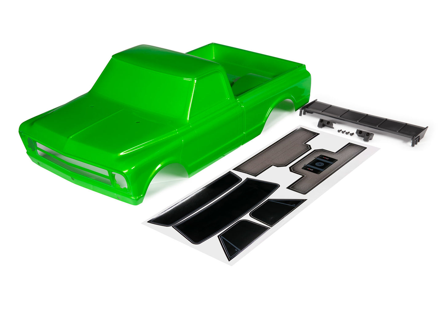 Traxxas 9411G C10 Drag Slash Green Body