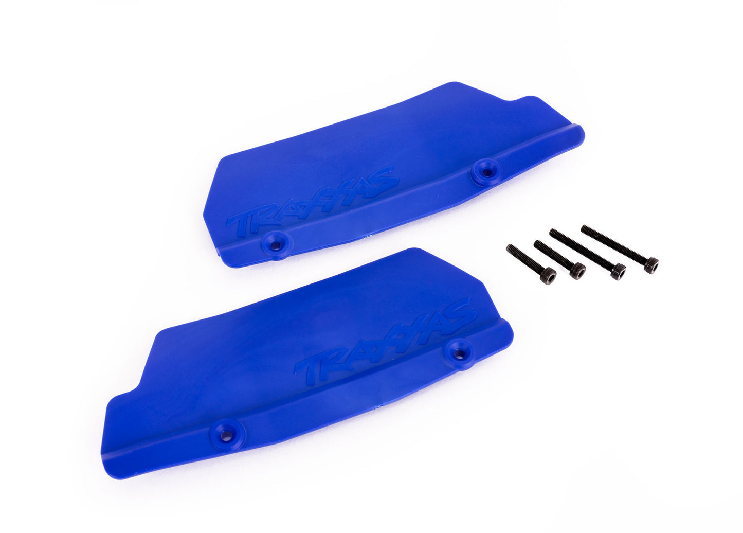 Traxxas 9519X Blue Rear Mud Guards with Screws SLedge