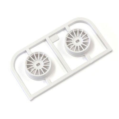 Kyosho MDH100WW0 Multi Wheel W/Offset 0 (White/AWD/2pcs.) - PowerHobby