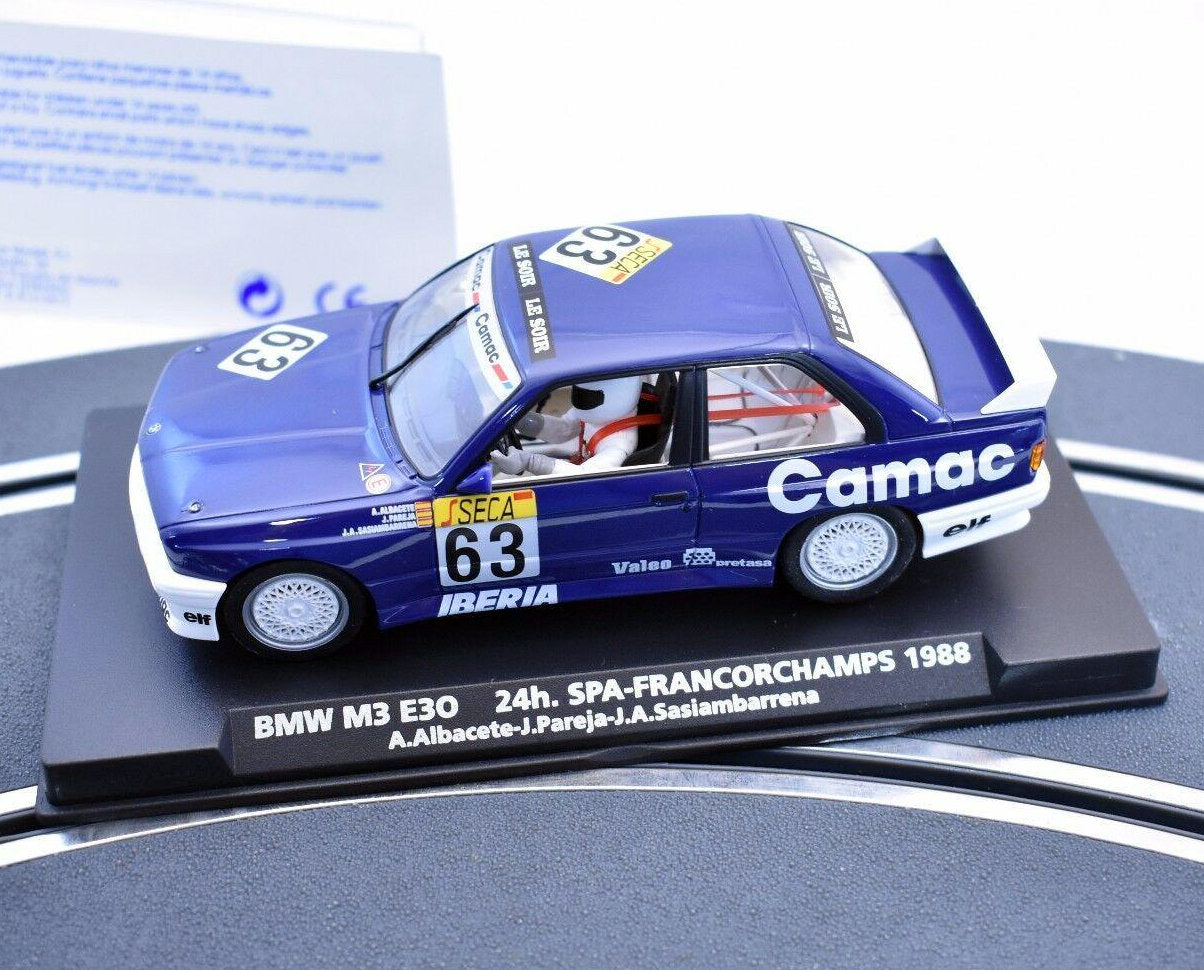 Fly BMW M3 E30 24h. Spa-Francorchamps 1/32 Slot Car 96092 Flyslot