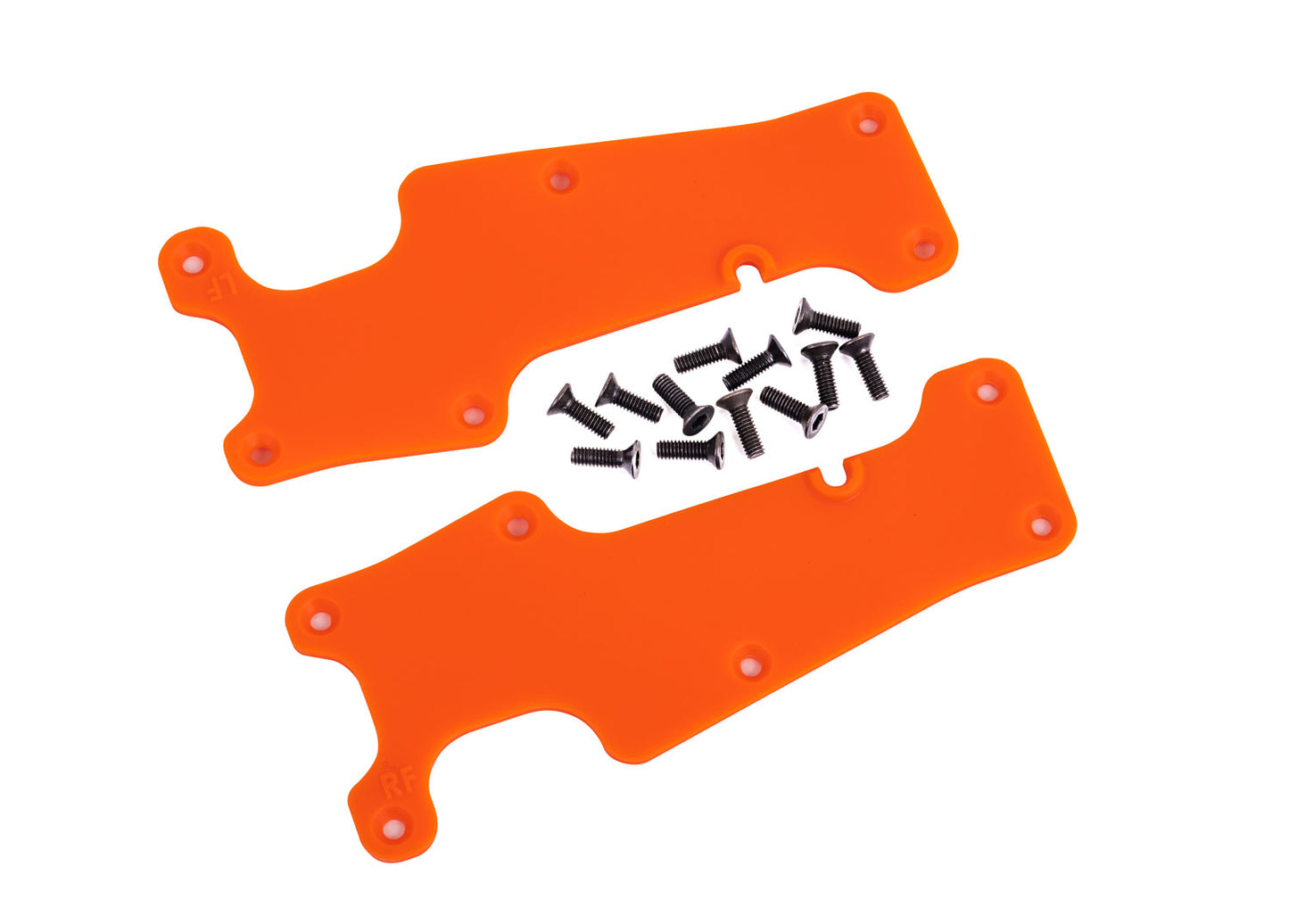 Traxxas 9633T Orange Front Suspension Arm Covers (2) sledge
