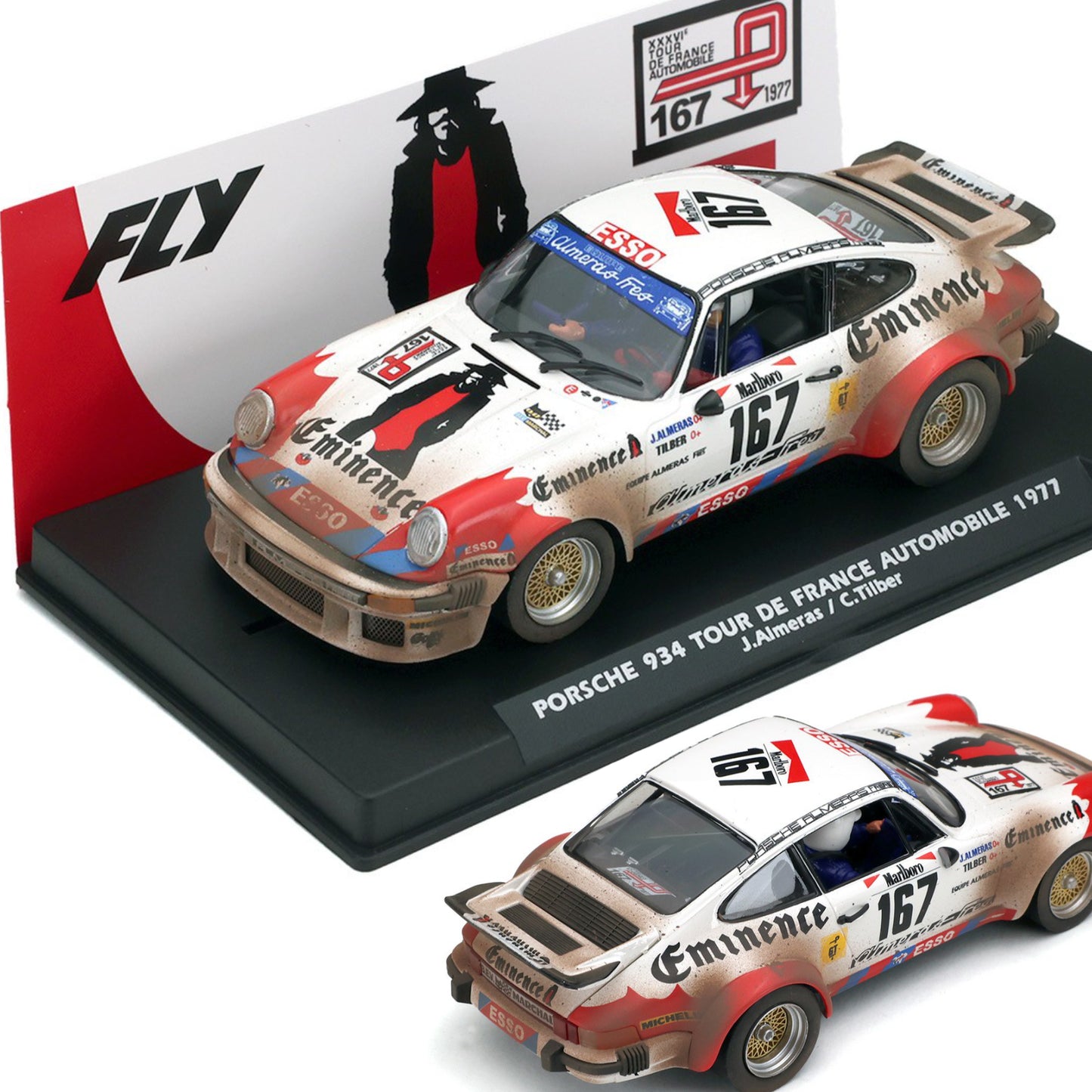 Fly Porsche 934 Eminence Tour de France After Race 1/32 Slot Car A2092AR