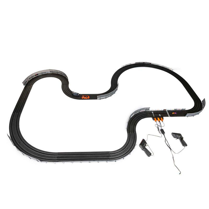 AFX Horsepower Shootout HO Slot Car Track Set Ford Mustang Camaro ZL1 22063