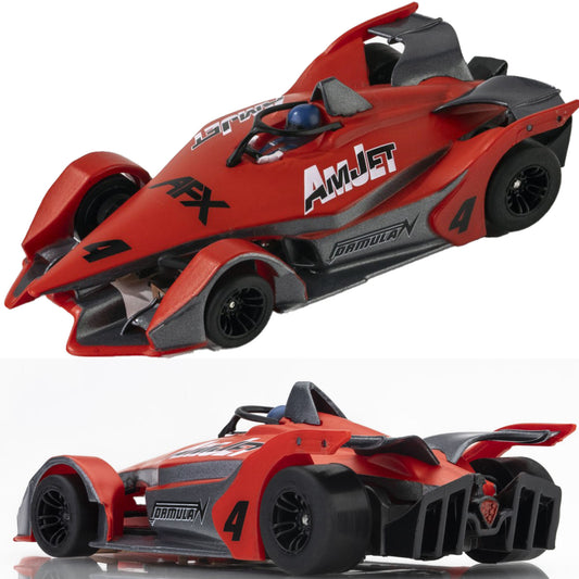 AFX 22066 Formula N Red/Grey Mega G+ HO Slot Car Racemasters AFX22066
