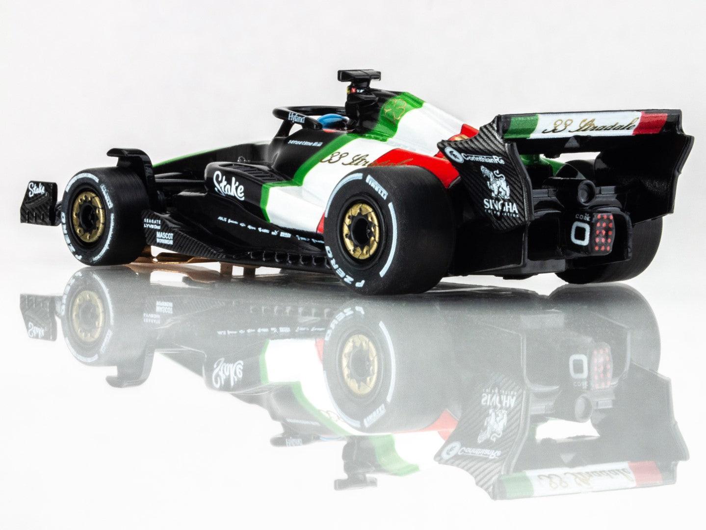 AFX Alfa Romeo 2023 F1 Monza Spa HO Slot Car 22080 22081 Formula One.