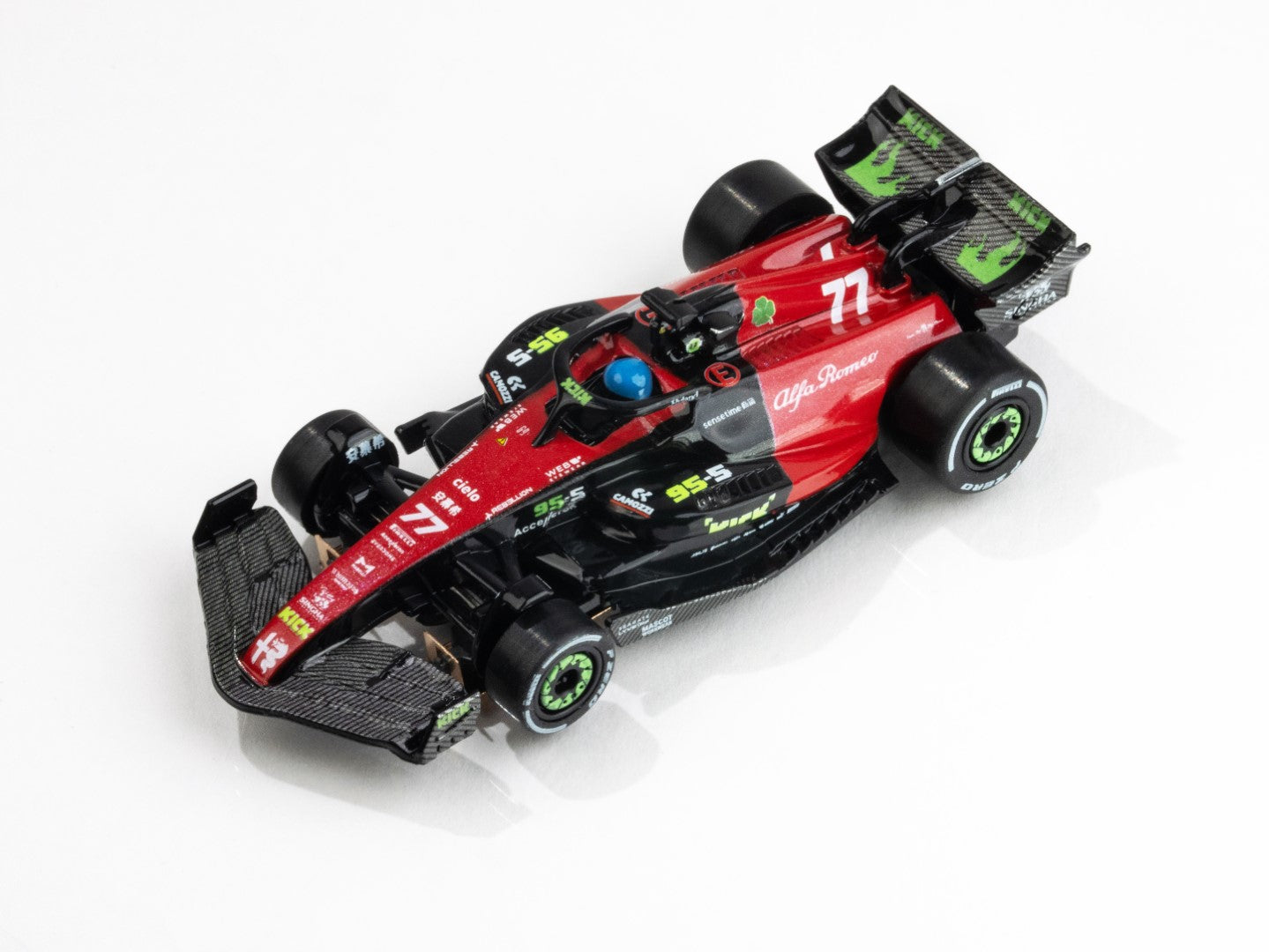 AFX Alfa Romeo 2023 F1 Monza Spa HO Slot Car 22080 22081 Formula One.