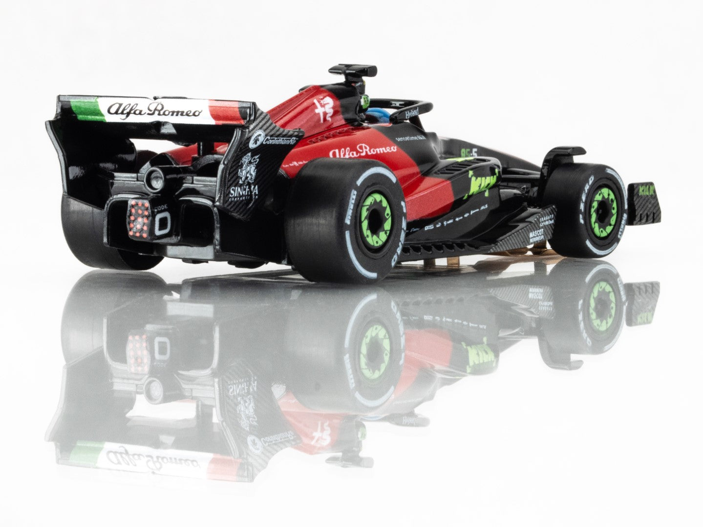 AFX Alfa Romeo 2023 F1 Monza Spa HO Slot Car 22080 22081 Formula One.