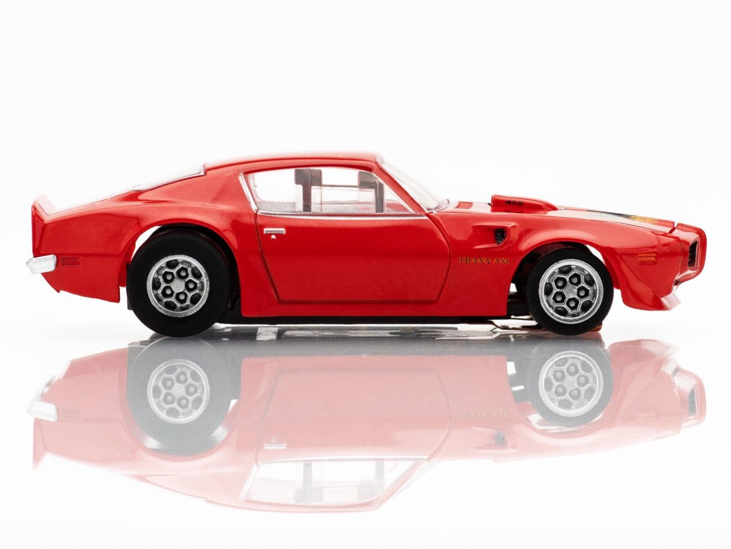 AFX 1973 Pontiac Firebird Trans Am Red HO Slot Car 22097 Mega G+