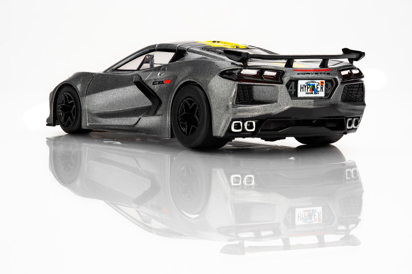 AFX 22107 Corvette C8 Hypersonic Grey 2022 HO Slot Car