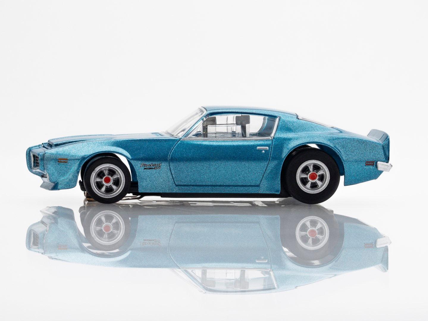 AFX 22123 1970 Pontiac Firebird Formula 400 Blue HO Slot Car MegaG+ AFX22123