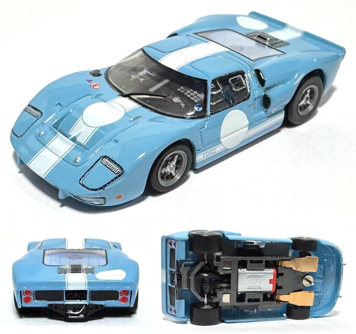AFX Ford GT40 Mark II HO Slot Car 22130 MegaG+ for Auto World Exclusive