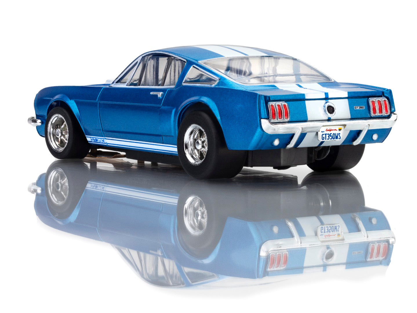 AFX 22149 1966 Shelby Mustang GT350R HO Slot Car Mega G+ AFX22149