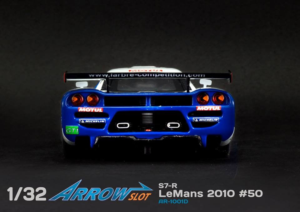 Arrow Slot Saleen S7-R Le Mans 2010 1/32 Slot Car AR-1001D ArrowSlot