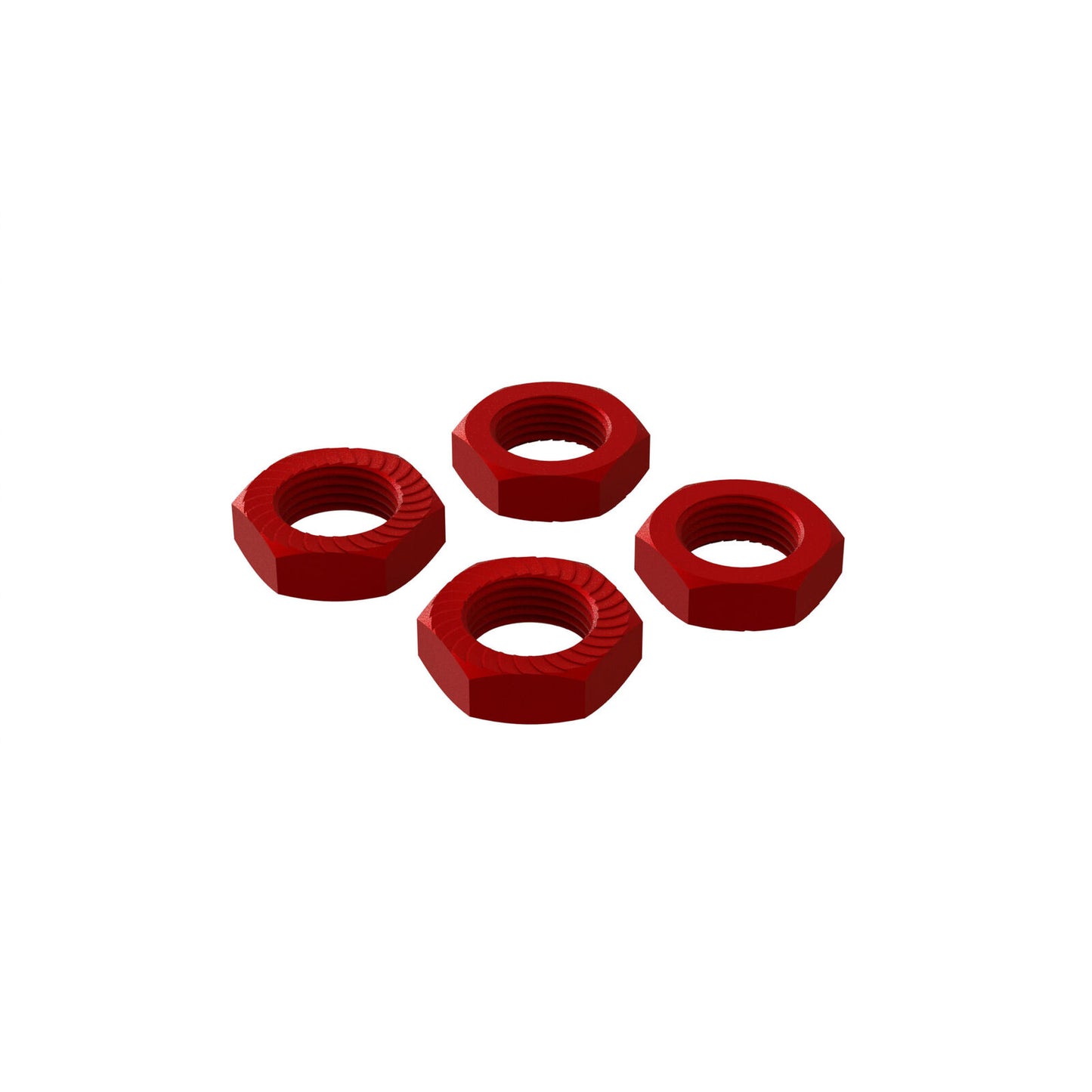 Arrma AR310906 Aluminum Wheel Nut 17mm Red (4)