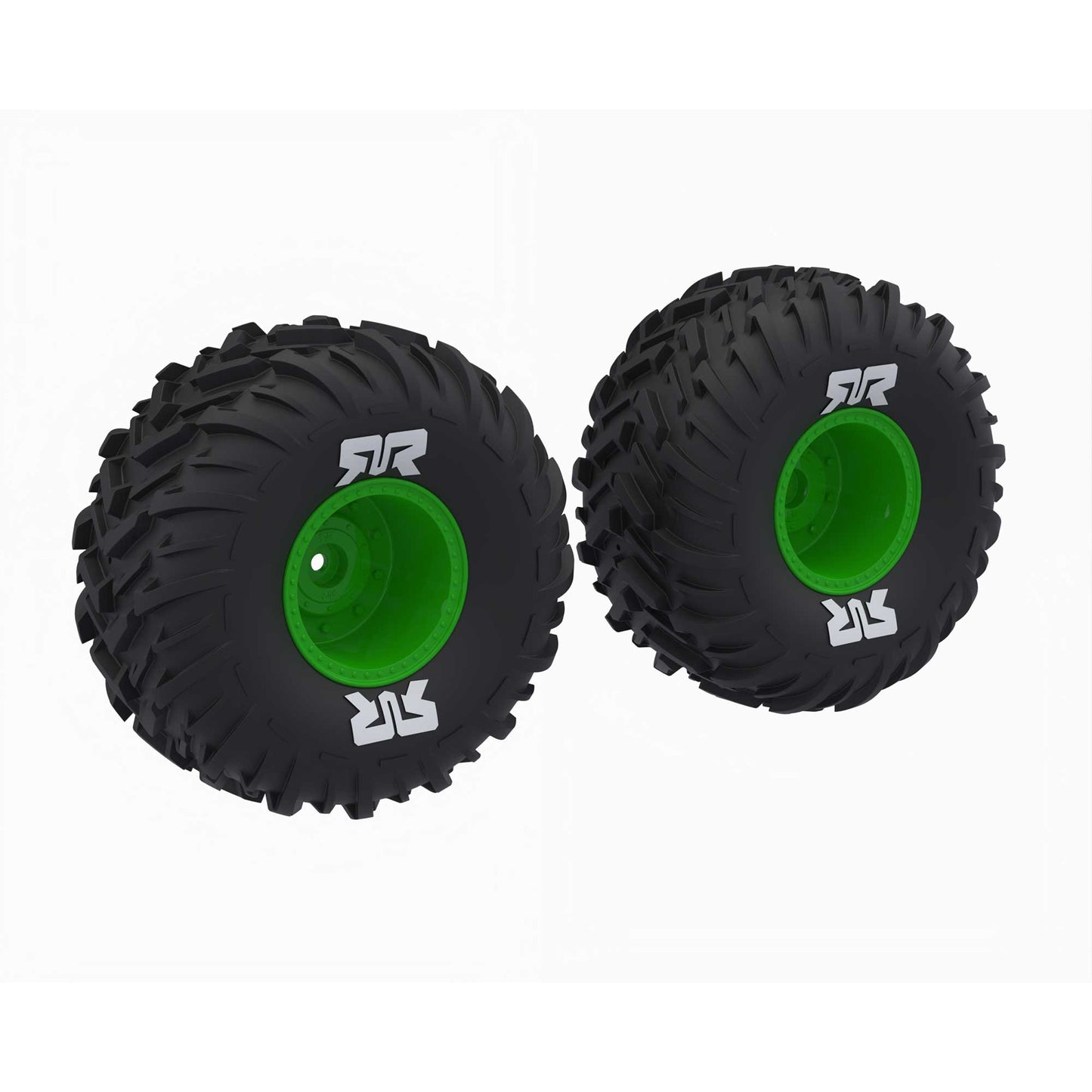 ARRMA ARA-2575 Quake dBoots Chevron Tires Green