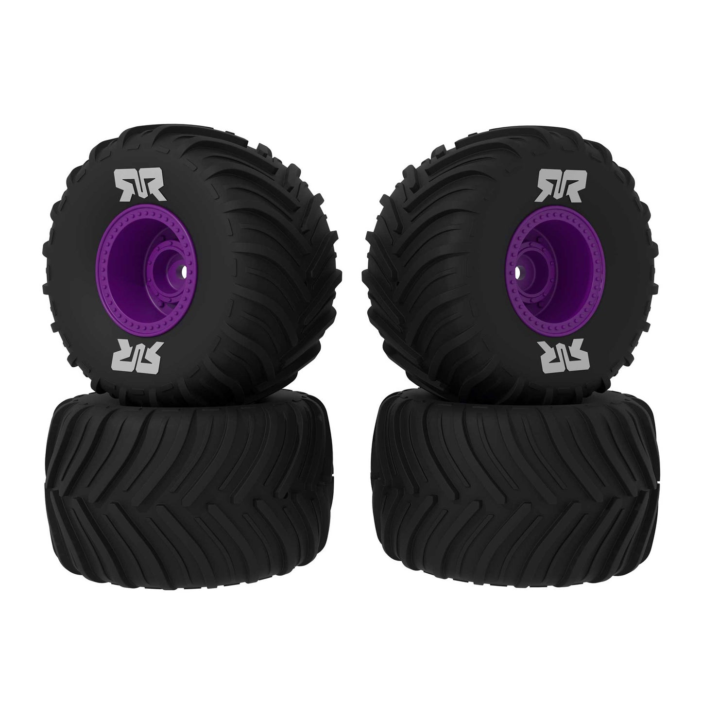 ARRMA ARA-2611 GROM dBoots Chevron Tires Purple