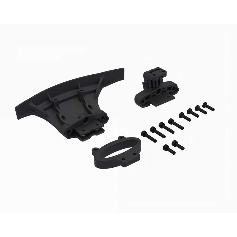 ARRMA ARA-2667 Lower Bumper Set Front/Rear: MINI KRATON