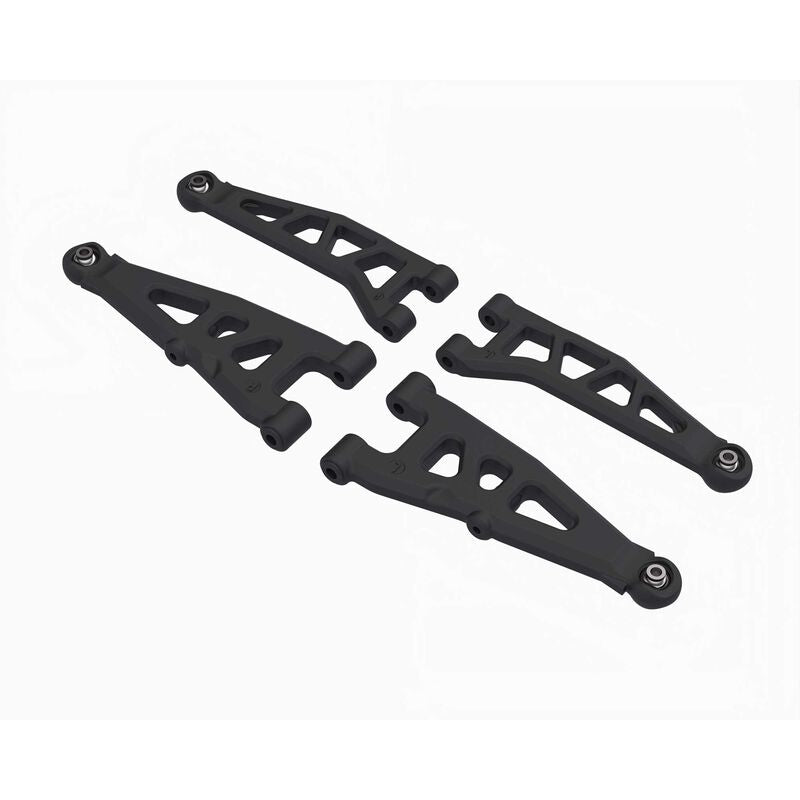 ARRMA ARA-2674 Front Suspension Arm Set D (2): MINI