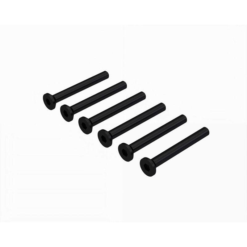 ARRMA ARA-2710 Flat Head Screw M2.5x22mm (6)