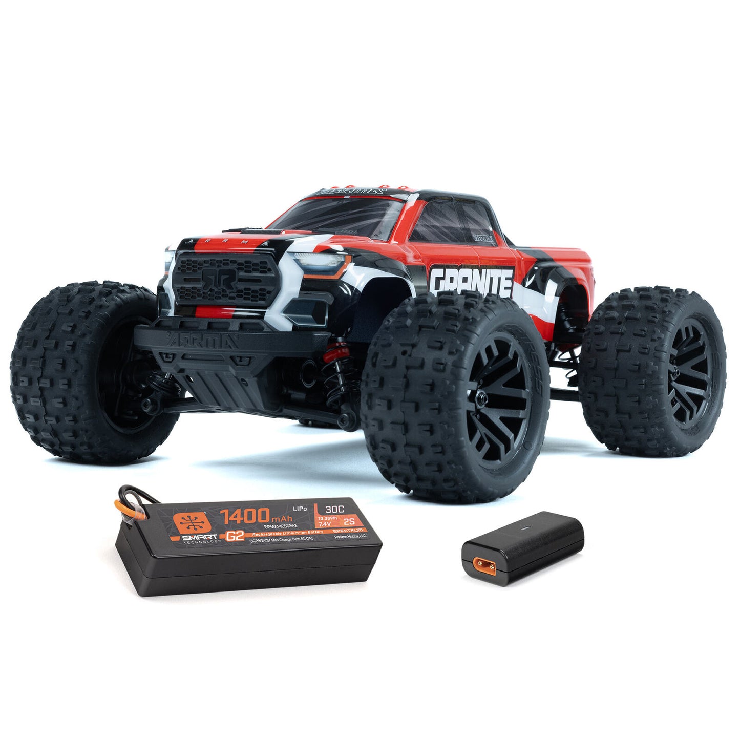 ARRMA 1/18 Granite Grom 4X4 RTR Brushed Monster Truck w/ Battery & Charger.