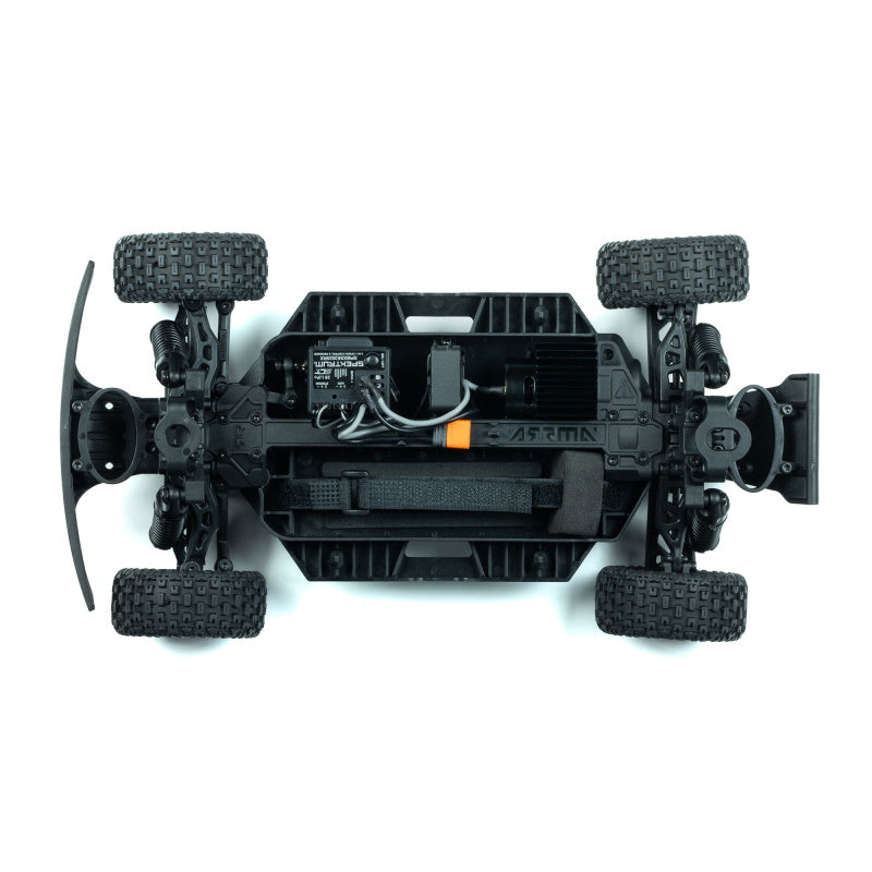 ARRMA MOJAVE GROM 4x4 SMART Small Scale Desert Truck Blue/White - ARA2104T2