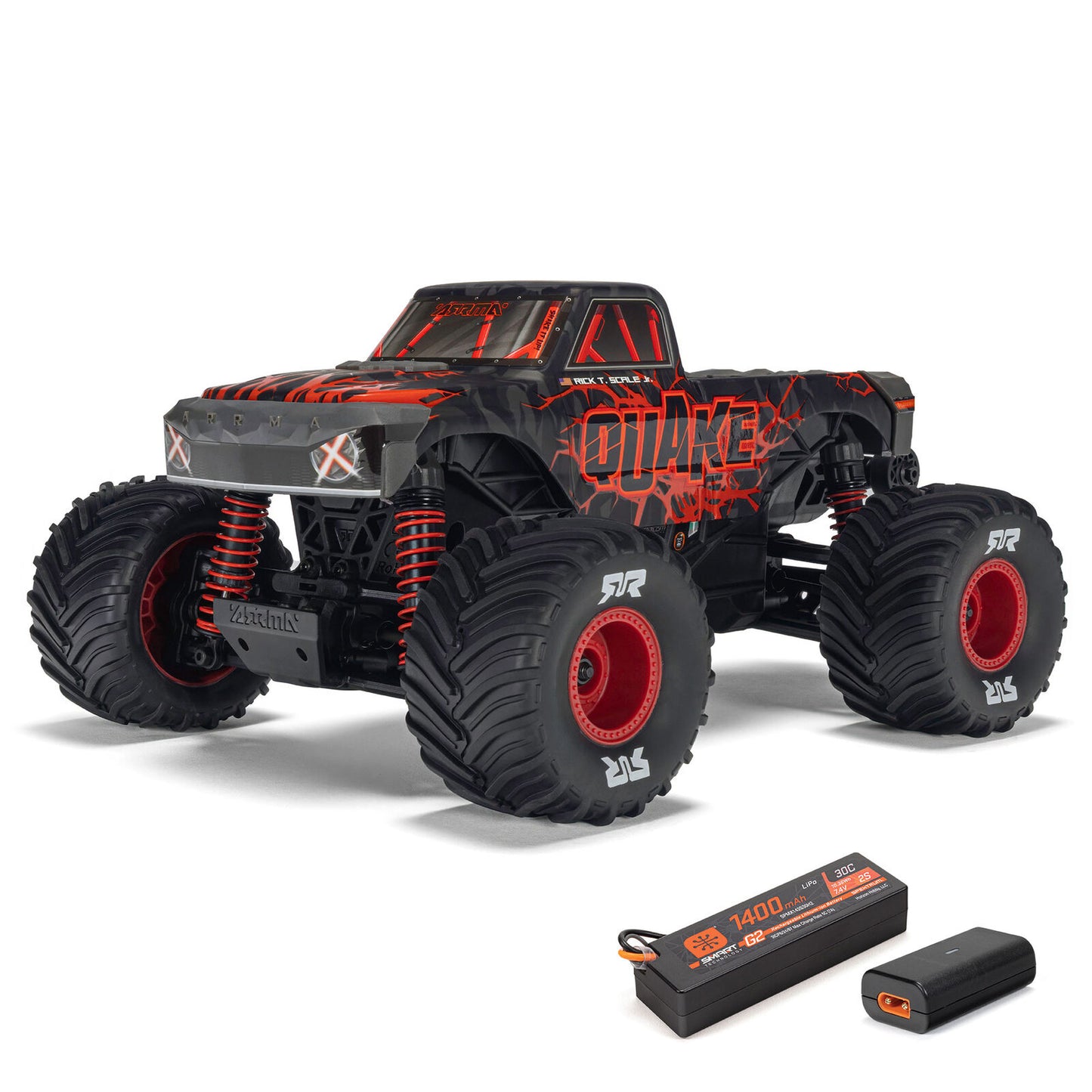 ARRMA 1/16 Quake Grom 4X4 RTR Brushed Monster Truck w/ Battery & Charger.