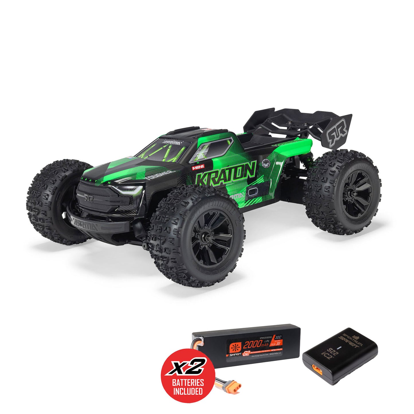 Arrma 1/16 ARRMA MINI KRATON 3S Green With Battery / Charger