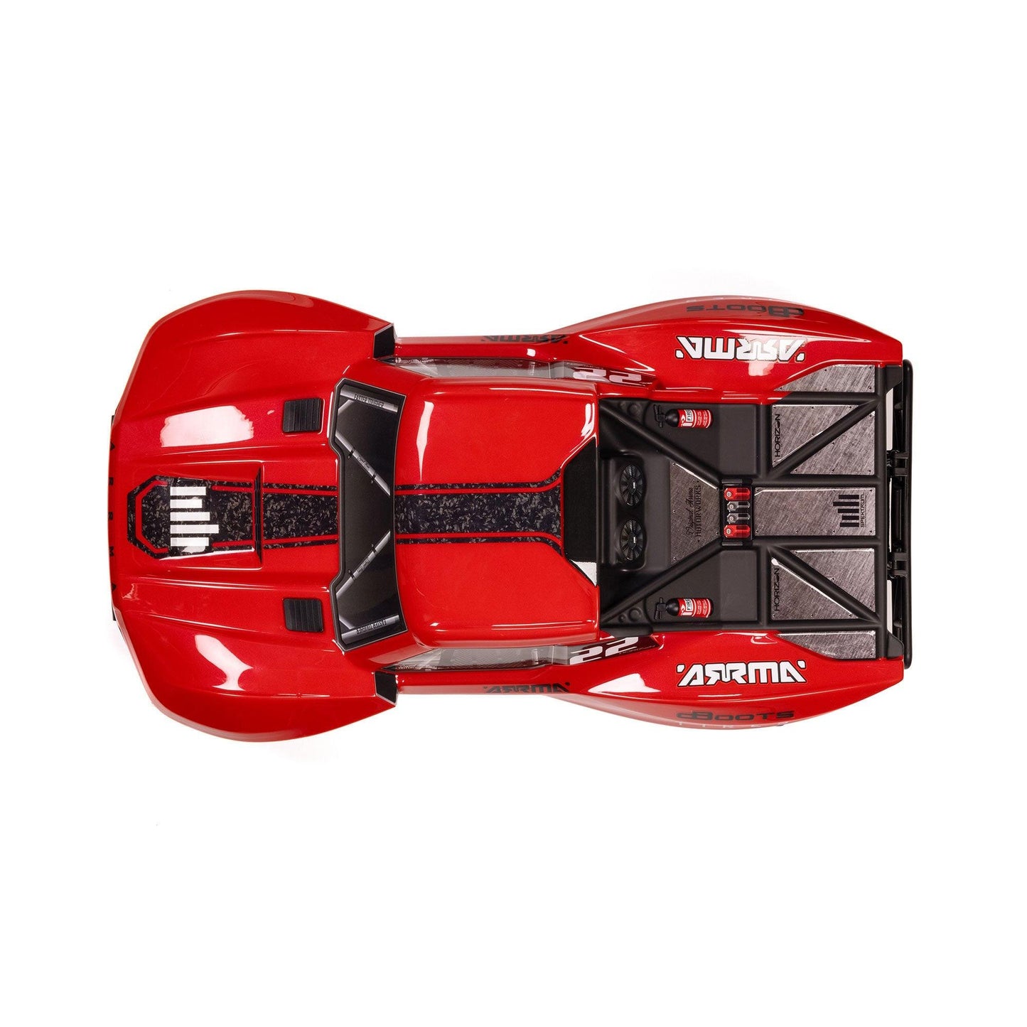 ARRMA ARA3221ST1 - 1/10 FURY 2WD RTR Brushed Short Course Truck - Red