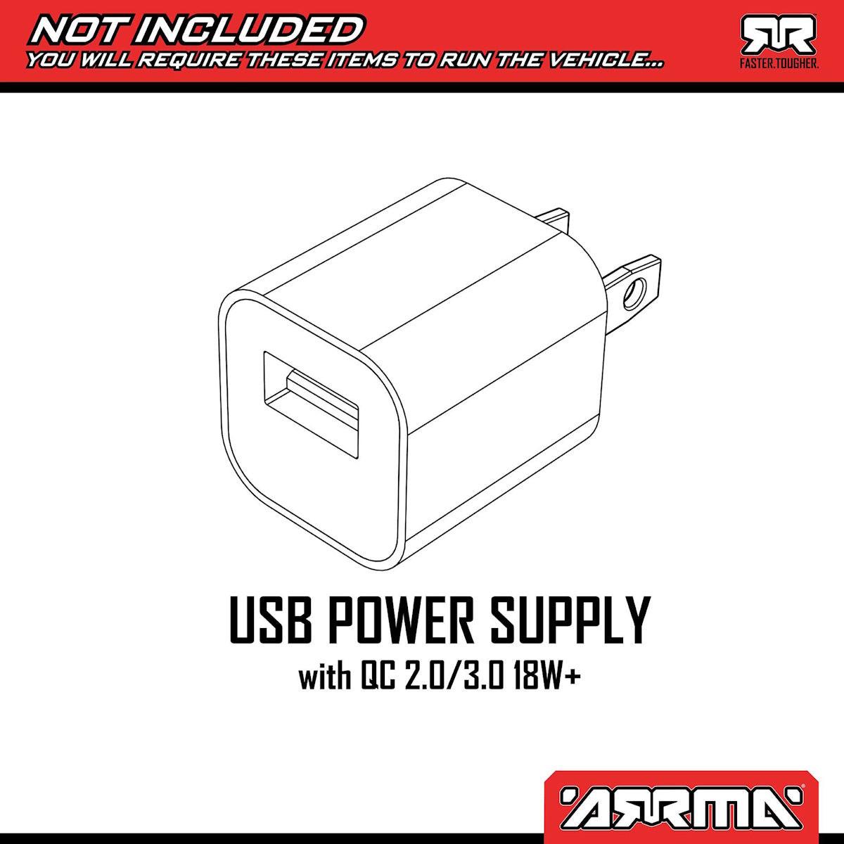 ARRMA 3230ST3 1/10 GORGON 2WD RTR Brushed Monster Truck - Gun Metal