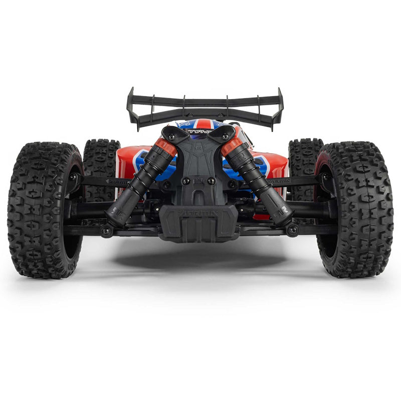 ARRMA TYPHON 223S BLX 4X4 RTR Brushless Buggy Red 1/8 Scale w/ DSC ARA4306V4T3.