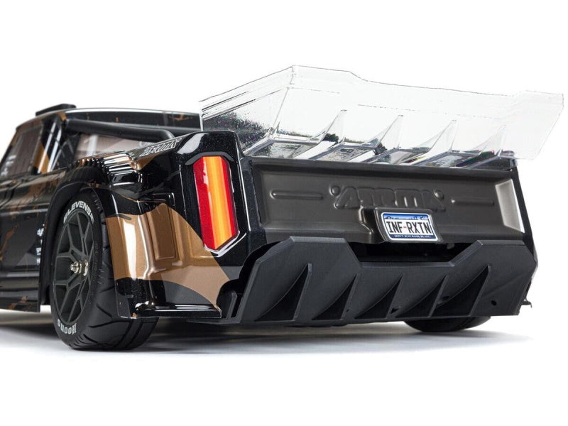 ARRMA 1/8 INFRACTION 4X4 3S BLX 1/8 Resto-Mod Truck Black/Gold ARA4315V3T1