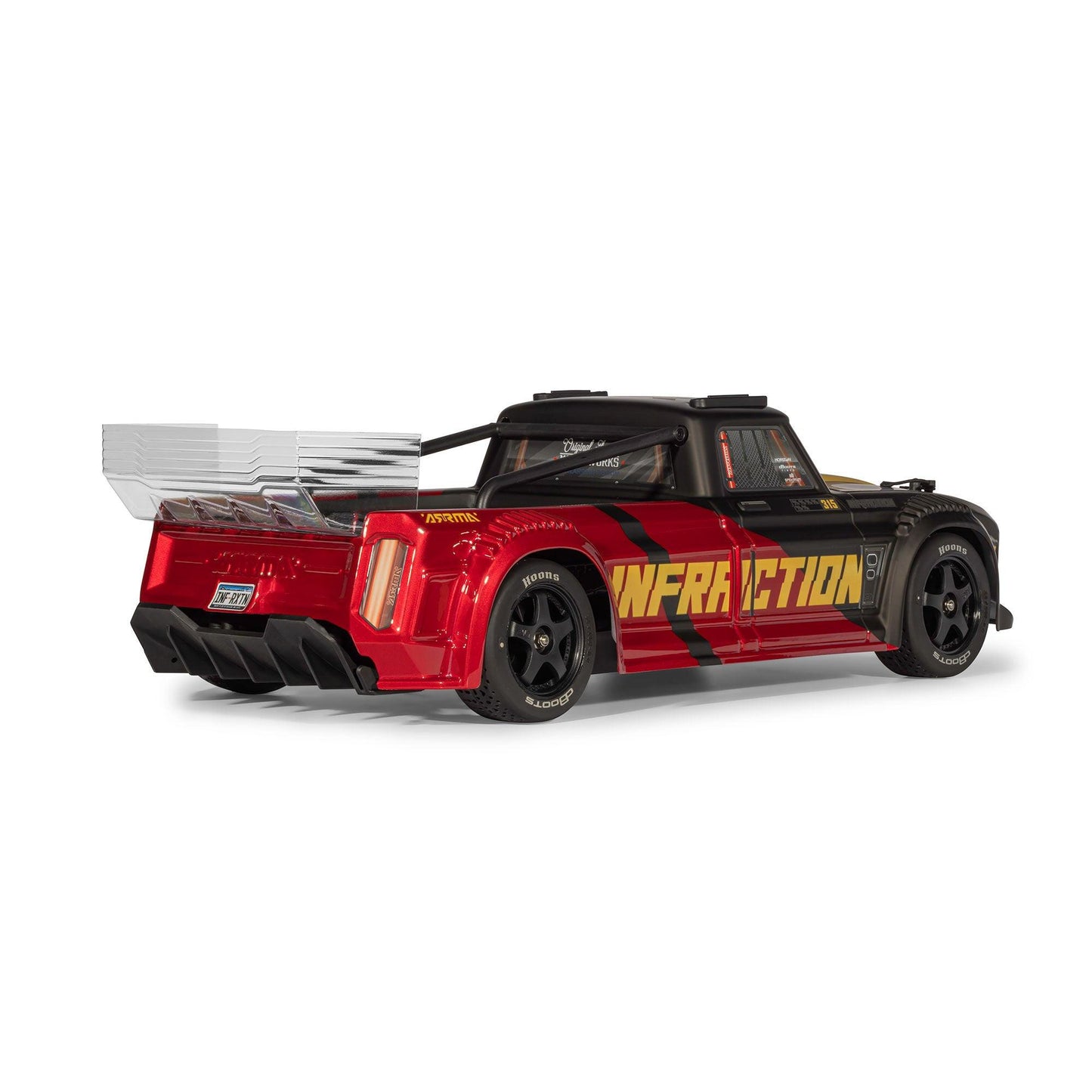 Arrma 1/8 INFRACTION 223S DSC 4X4 RTR Brushless All-Road Street Bash - Black/Red.