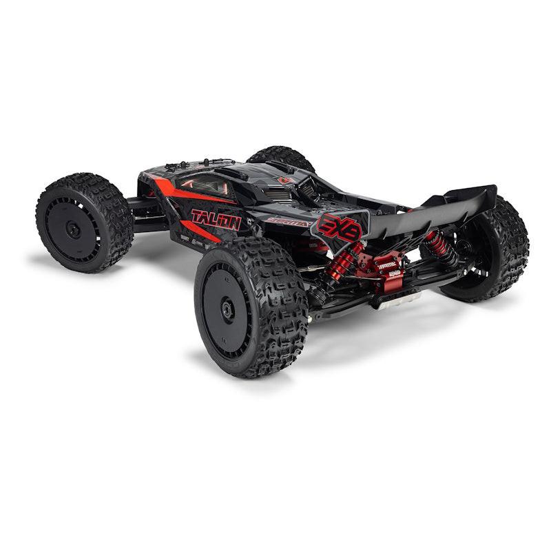 Arrma ARA7707V6T1 1/7 TALION 4X4 6S EXB BLX Brushless V6 Speed Truck RTR (BLACK).