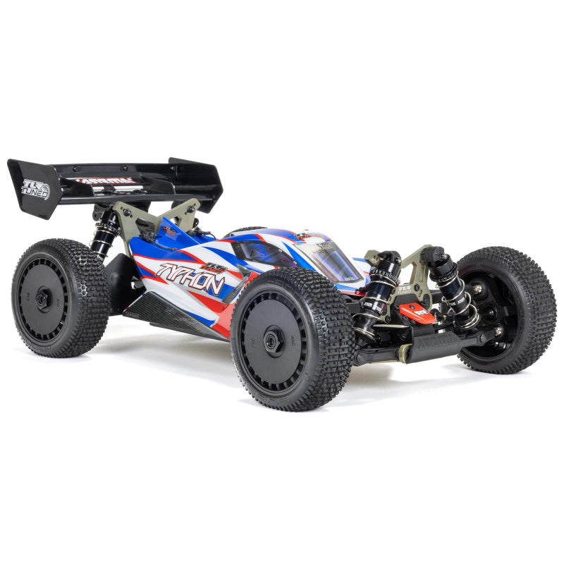 ARRMA ARA8406 TLR Tuned Typhon 1/8 Scale 4WD Buggy - Red/Blue