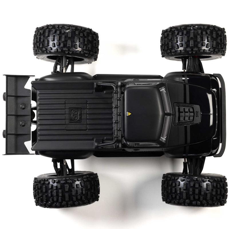 ARRMA - ARA8611V6T2 1/8 NOTORIOUS 6S V6 4X4 BLX Brushless Stunt Truck RTR, Black