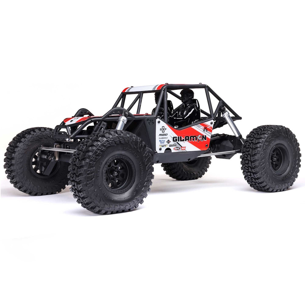 Axial 1207T2 1/8 AXP8 Gilamon 2.2 4X4 RTR Brushed Trail Buggy, Red