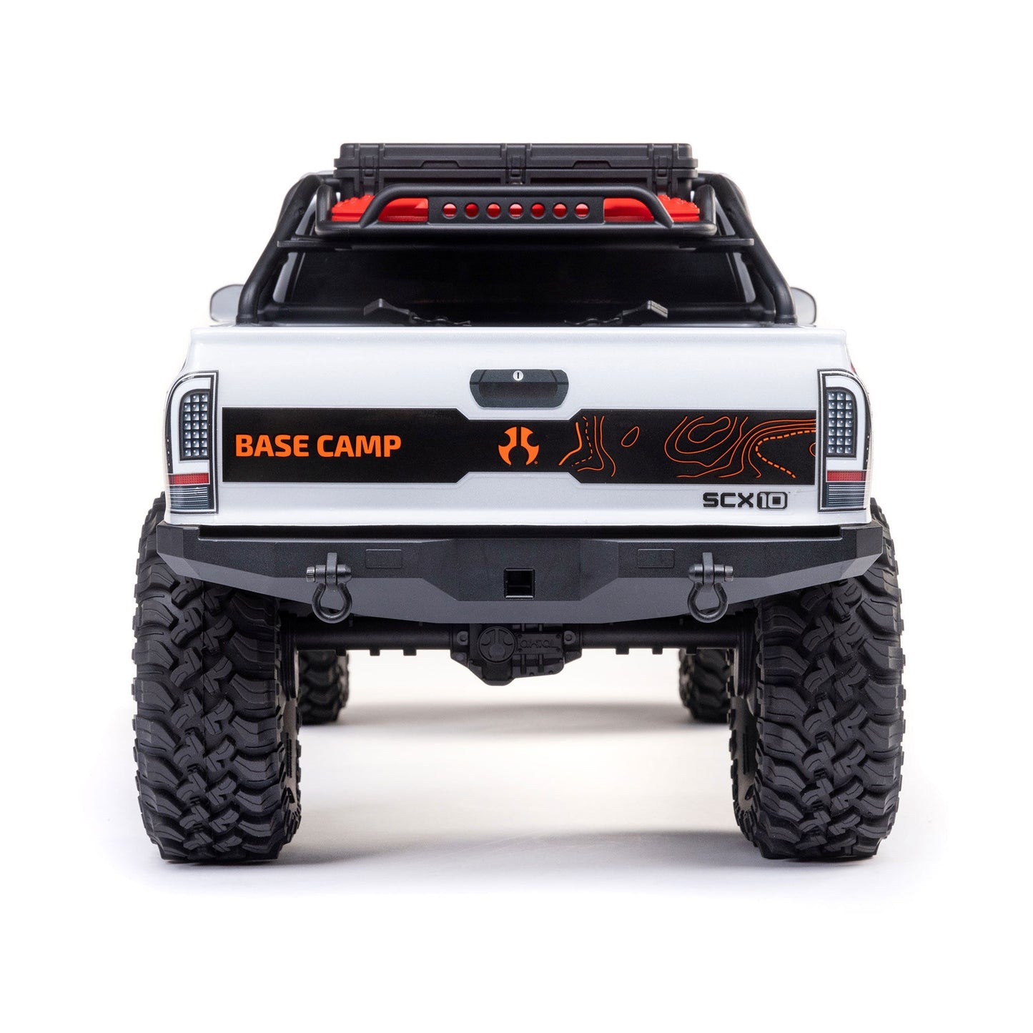Axial AXI-1375T1 1/10 SCX10 III Base Camp 4X4 RTR Brushed Rock Crawler, White