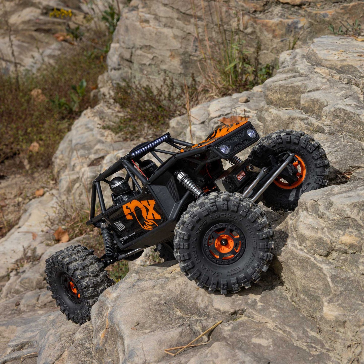 Axial 1/10 UTB10 Capra 1.9 4WS 4X4 Unlimited Trail Buggy Brushed RTR Orange