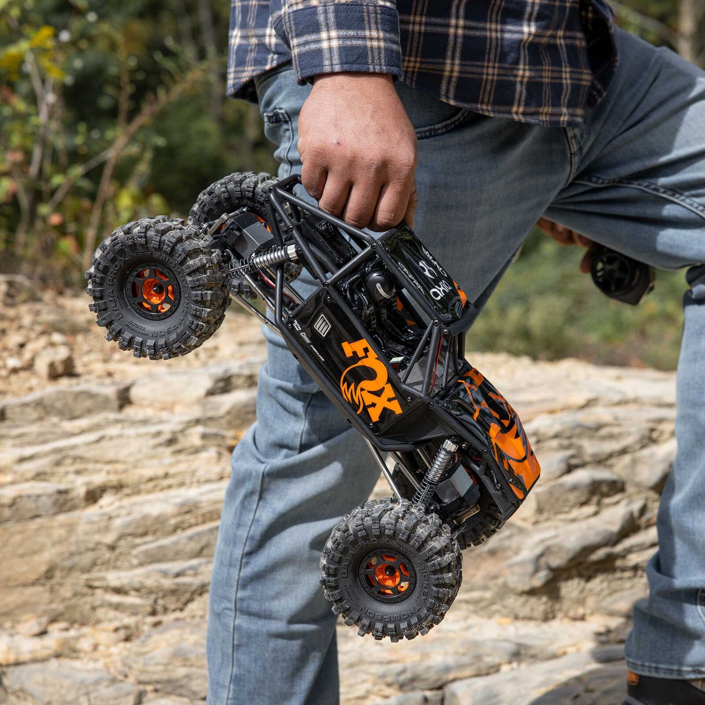 Axial 1/10 UTB10 Capra 1.9 4WS 4X4 Unlimited Trail Buggy Brushed RTR Orange