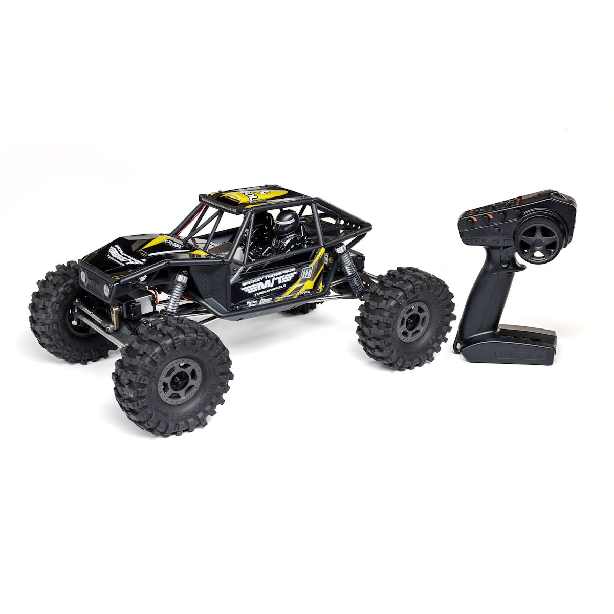 Axial AXI-1543T2 1/10 UTB10 Capra 1.9 4WS 4X4 RTR Brushed Rock Crawler, Yellow