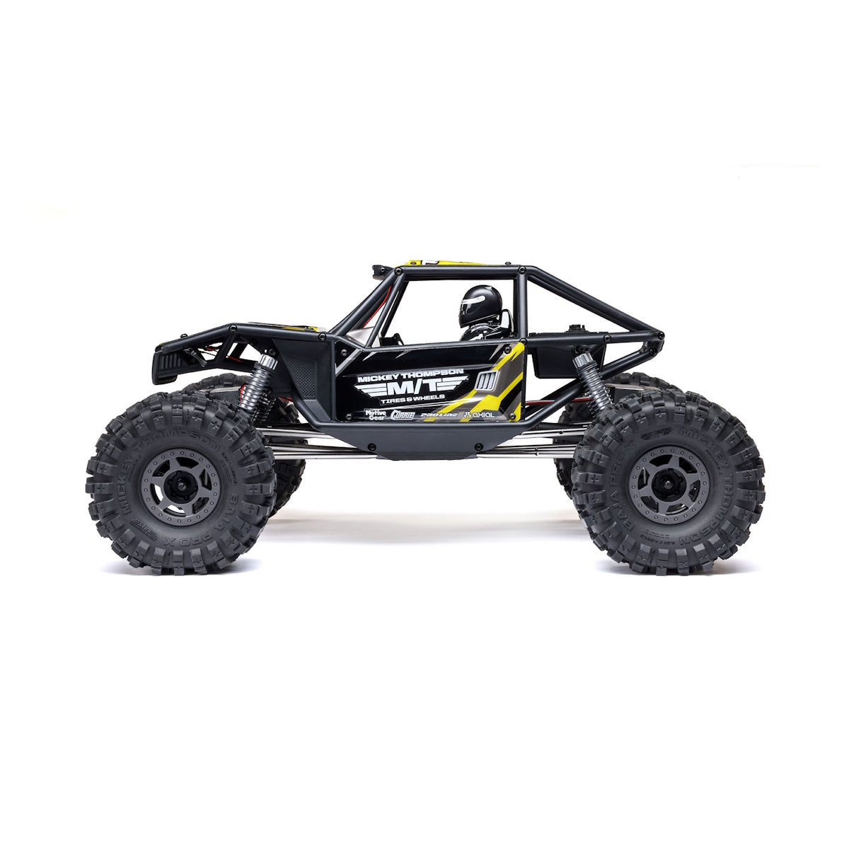 Axial AXI-1543T2 1/10 UTB10 Capra 1.9 4WS 4X4 RTR Brushed Rock Crawler, Yellow