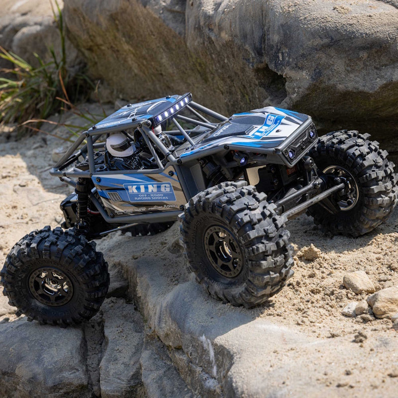 Axial AXI-1750T1 UTB18 Capra 4WS 1/18 RTR 4WD Unlimited Trail Buggy Blue 2.4GHz