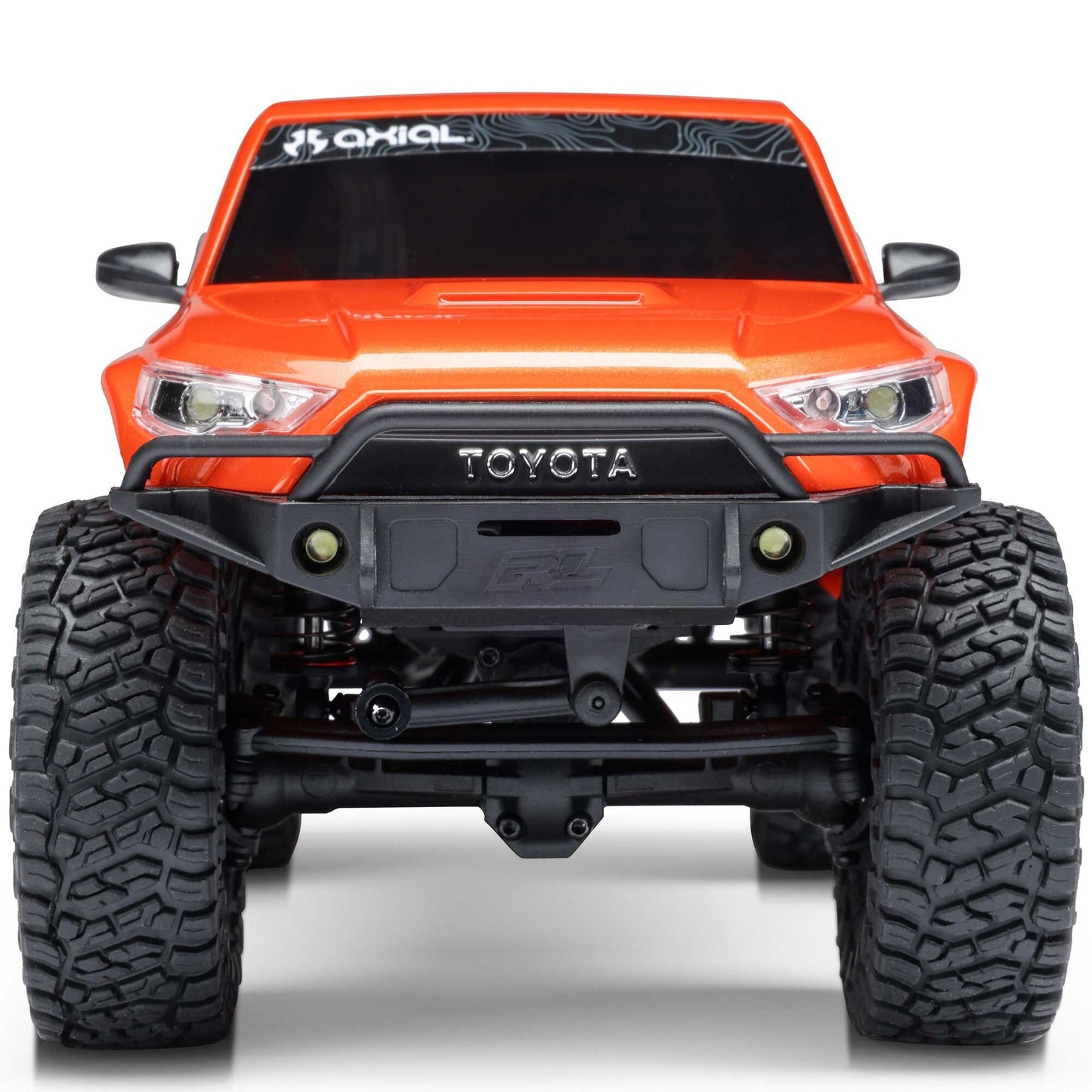 Axial AXI-2035T1 1/24 SCX24 Toyota 4Runner 4X4 RTR Brushed Rock Crawler - Orange