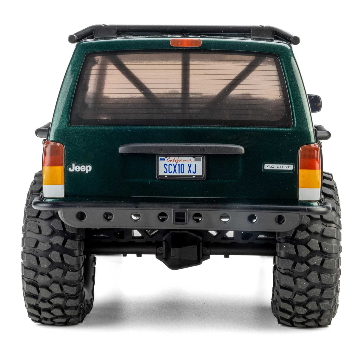 Axial AXI-2037T1 1/10 SCX10 III Jeep Cherokee XJ 4X4 RTR Brushed Rock Crawler, Green