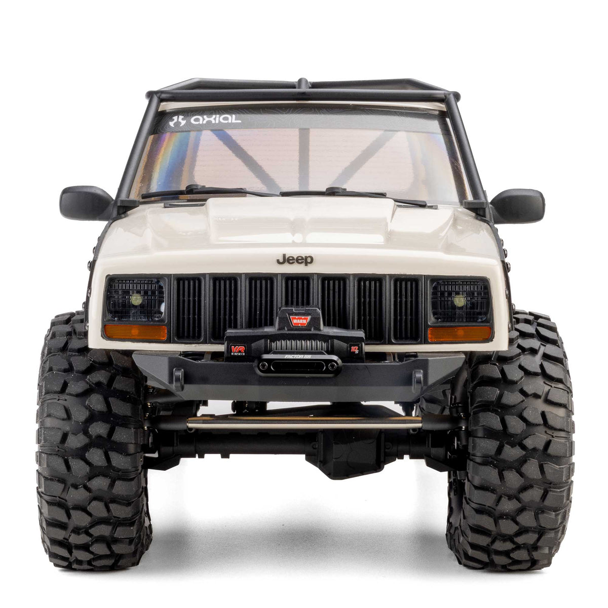 Axial AXI-2037T2 1/10 SCX10 III Jeep Cherokee XJ 4X4 RTR Brushed Rock Crawler, White