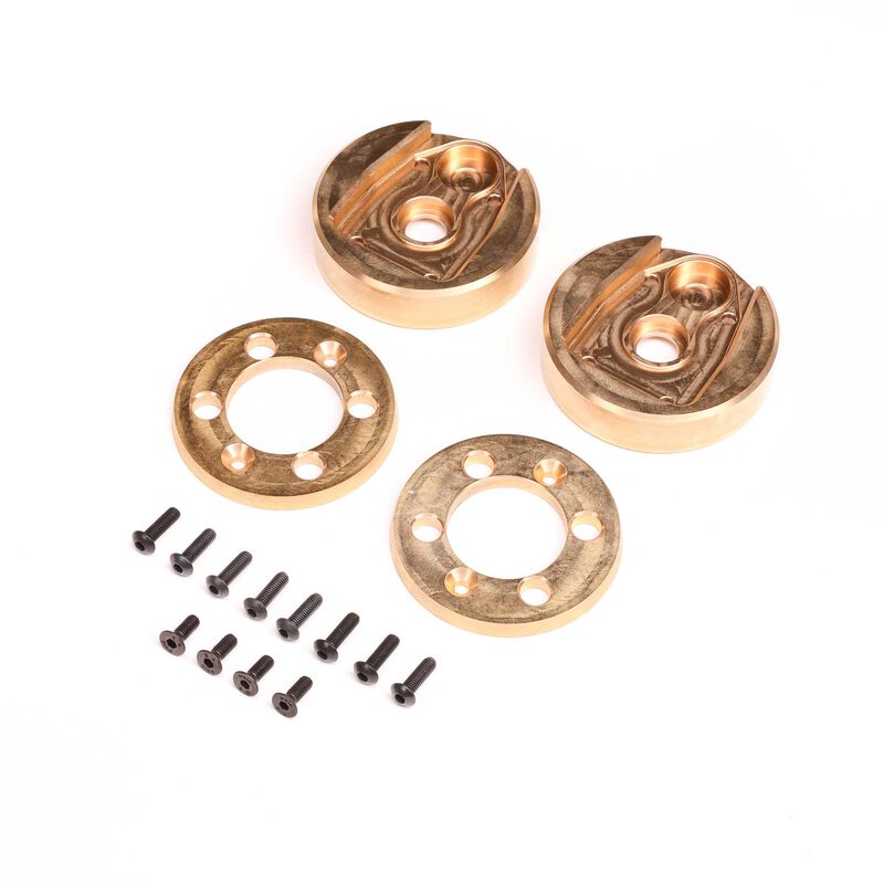 Axial AXI-2201 Brass Portal Cover Weights